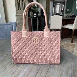 Tory Burch Quilted Ella Blush